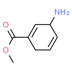 1,4-Cyclohexadiene-1-carboxylicacid,3-amino-,methylester(9CI) Structure