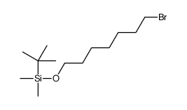 7-bromoheptoxy-tert-butyl-dimethylsilane结构式