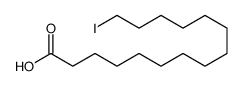 15-iodopentadecanoic acid Structure