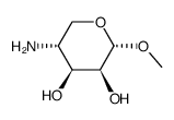 alpha-D-Lyxopyranoside,methyl4-amino-4-deoxy-(9CI)结构式
