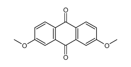 2,7-dimethoxyanthracene-9,10-dione结构式