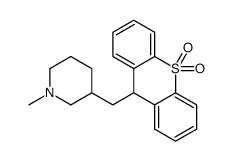 9-[(1-methylpiperidin-3-yl)methyl]-9H-thioxanthene 10,10-dioxide结构式