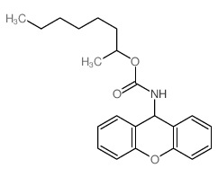octan-2-yl N-(9H-xanthen-9-yl)carbamate picture