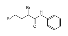 2,4-dibromo-N-phenylbutanamide Structure