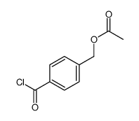Benzoyl chloride, 4-[(acetyloxy)methyl]- (9CI)结构式