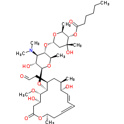 Leucomycin A13 structure