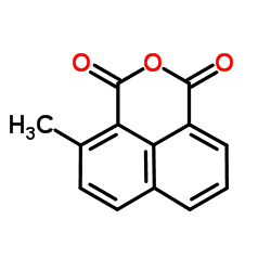 4-Methyl-1H,3H-benzo[de]isochromene-1,3-dione Structure