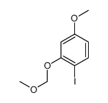 1-iodo-4-methoxy-2-(methoxymethoxy)benzene Structure