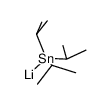 (triisopropylstannyl)lithium Structure
