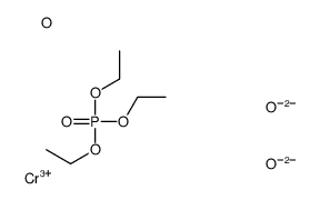 chromium(3+),dioxosilane,oxygen(2-),triethyl phosphate Structure