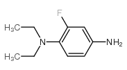 N1,N1-DIETHYL-2-FLUORO-1,4-BENZENEDIAMINE Structure