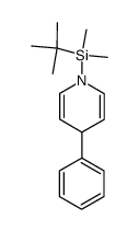 1-(tert-butyldimethylsilyl)-4-phenyl-1,4-dihydropyridine Structure