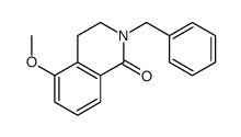 2-benzyl-5-methoxy-3,4-dihydroisoquinolin-1-one Structure
