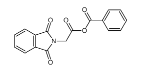acetic 2-phthalimido-benzoic -anhydride Structure