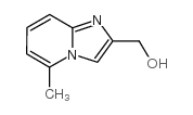 (5-甲基咪唑并[1,2-a]吡啶-2-基)甲醇结构式