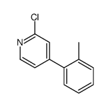 2-氯-4-(2-甲基苯基)吡啶结构式
