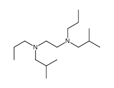 N,N'-bis(2-methylpropyl)-N,N'-dipropylethane-1,2-diamine结构式