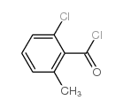 2-Chloro-6-methylbenzoyl Chloride Structure