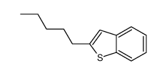 2-pentyl-1-benzothiophene结构式