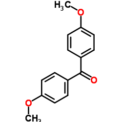 4,4'-二甲氧基二苯甲酮结构式
