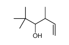 2,2,4-trimethylhex-5-en-3-ol结构式