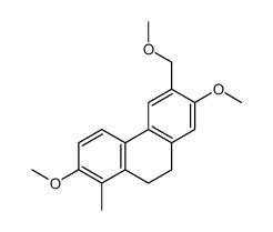 2,7-dimethoxy-6-(methoxymethyl)-1-methyl-9,10-dihydrophenanthrene Structure