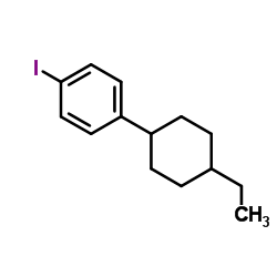 4-(4'-ethylcyclohexyl)iodobenzene Structure