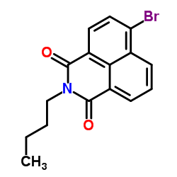 6-Bromo-2-butyl-1H-benzo[de]isoquinoline-1,3(2H)-dione structure