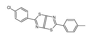 5-(4-chlorophenyl)-2-(4-methylphenyl)-[1,3]thiazolo[5,4-d][1,3]thiazole Structure