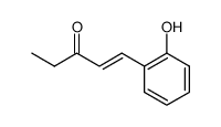 1-(2-hydroxy-phenyl)-pent-1-en-3-one Structure
