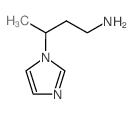 3-(1H-imidazol-1-yl)-1-butanamine(SALTDATA: FREE) Structure