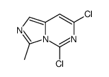 IMidazo[1,5-c]pyrimidine, 5,7-dichloro-3-Methyl- Structure