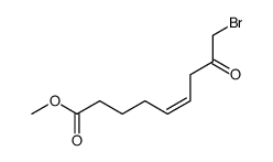methyl (Z)-9-bromo-8-oxonon-5-enoate Structure