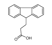 3-(9H-fluoren-9-yl)propanoic acid结构式