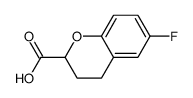ethyl 6-fluoro-3,4-dihydro-2H-chromene-2-carboxylate Structure