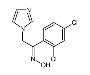 N-[1-(2,4-dichlorophenyl)-2-imidazol-1-ylethylidene]hydroxylamine Structure