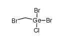 α-bromomethylchloro(dibromo)germane Structure