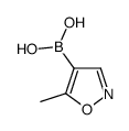 (5-Methyl-1,2-oxazol-4-yl)boronic acid Structure