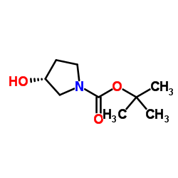 (R)-1-BOC-3-羟基吡咯烷图片
