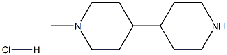 1-甲基-4,4'-联哌啶二盐酸盐结构式