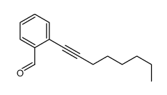 2-辛炔-1-苯甲醛结构式