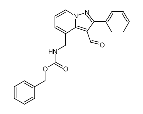 4--2-phenylpyrazolo<1,5-a>pyridine-3-carbaldehyde Structure