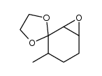 3-methyl-7-oxaspiro[bicyclo[4.1.0]heptane-2,2'-[1,3]dioxolane]结构式