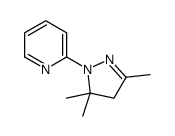 2-(3,5,5-trimethyl-4H-pyrazol-1-yl)pyridine Structure
