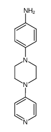 1-(4-aminophenyl)-4-(pyridin-4-yl)piperazine Structure