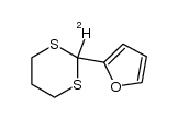 2-[2H]-2-(2-furyl)-1,3-dithiane结构式