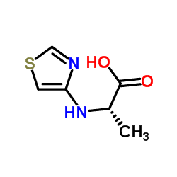 L-4-噻唑丙氨酸结构式