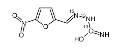 呋喃西林-13C,15N2结构式