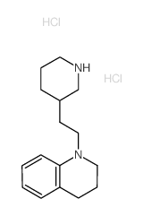 1-[2-(3-Piperidinyl)ethyl]-1,2,3,4-tetrahydroquinoline dihydrochloride Structure