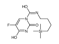 5-fluoro-2,4-dioxo-N-(4-trimethylsilylbutyl)pyrimidine-1-carboxamide Structure